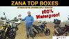 100 Waterproof Zana Top Boxes For New Himalayan 452 Triumph Scrambler 400x U0026 Speed 400